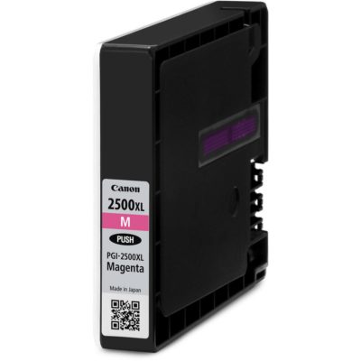 Canon Maxify PGI-2500XL M Ink Cartridge, Magenta Single Pack, 9266B001AA